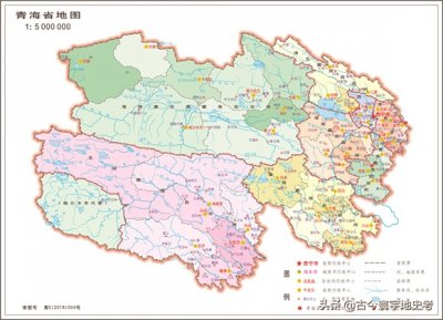 ​青海省各市州、县地图
