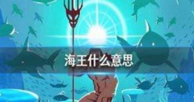 ​搜集用语海王是什么道理梗，指与多名女性有暗昧闭系的渣男