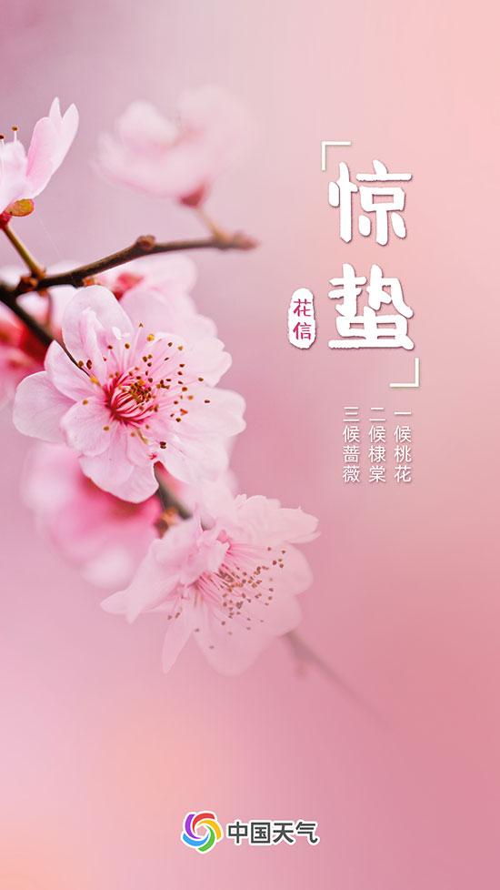 惊蛰时节天气大部回暖 全国春雷地图看哪里雷声隆隆