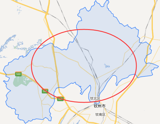 钦北区属于哪个市(钦北区有多少个镇)
