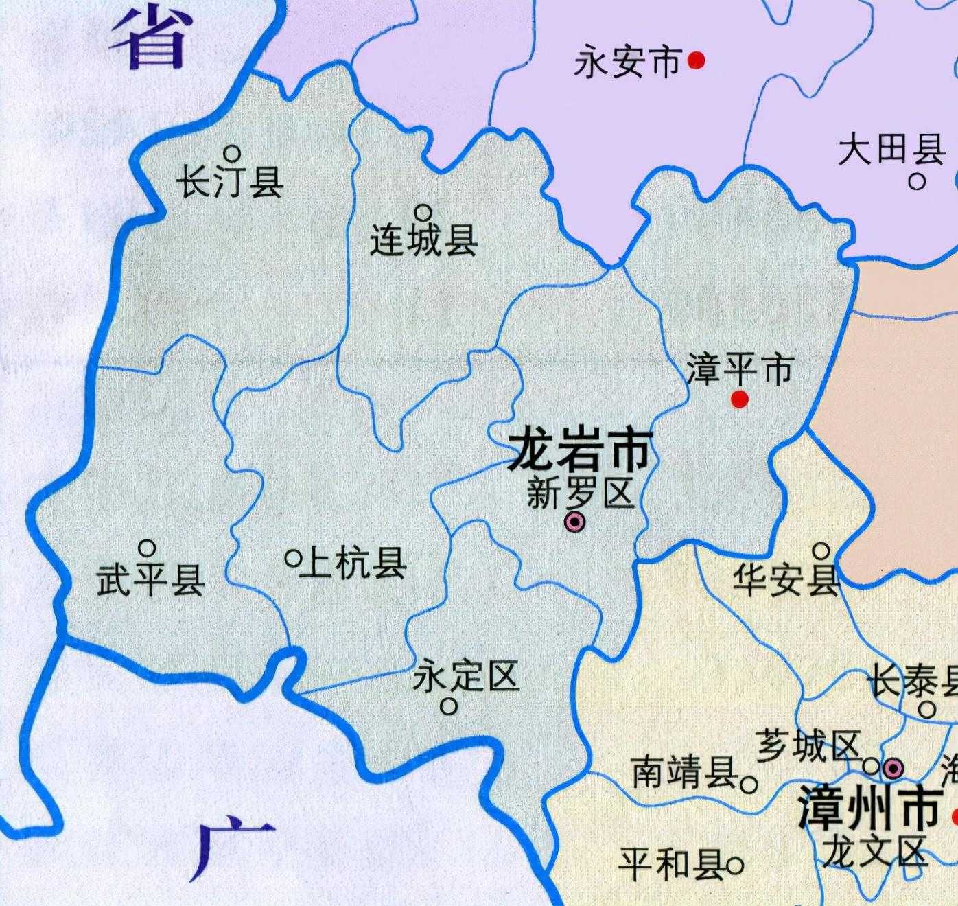 龙岩市有多少人口(龙岩各区县人口排名)