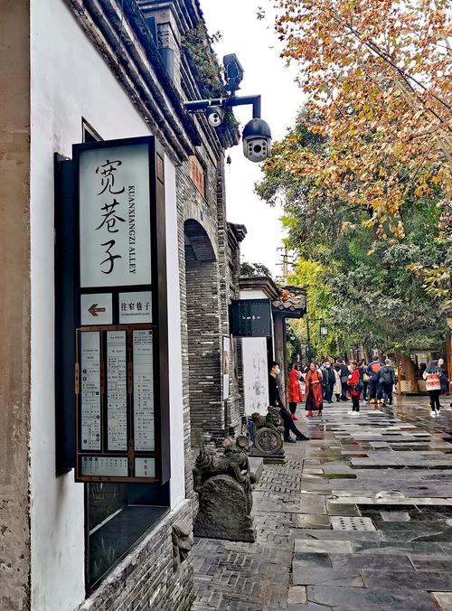 1、宽窄巷子