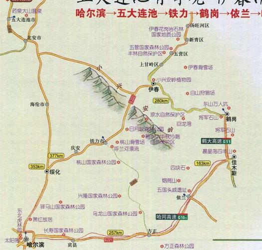 三、游玩路线及景点