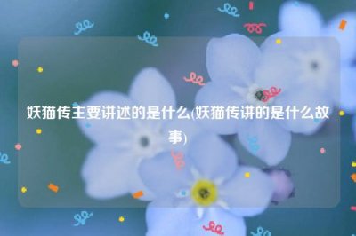 ​妖猫传主要讲述的是什么(妖猫传讲的是什么故事)