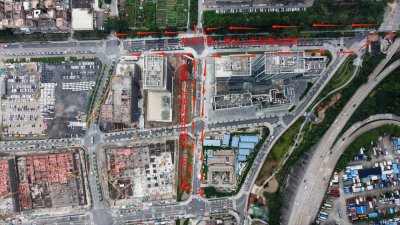 ​广州荔湾龙溪中路、海北三街于12日24时开通