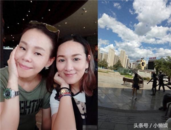 45岁彭佳慧生活近照，伯乐是钟镇涛，为生双胞胎女儿差点丧命