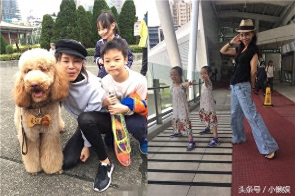 45岁彭佳慧生活近照，伯乐是钟镇涛，为生双胞胎女儿差点丧命