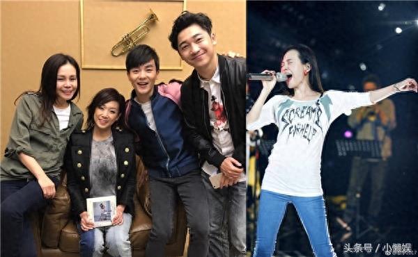 45岁彭佳慧生活近照，伯乐是钟镇涛，为生双胞胎女儿差点丧命