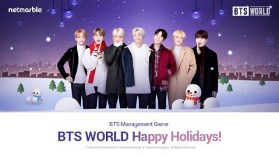 ​《BTS WORLD》更新「开心假期」活动关卡和特别的季节限定内容