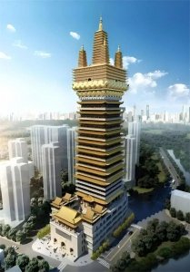 ​173米！世界最高寺庙项目！上海太平报恩寺疑似烂尾？最新消息