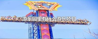 ​游乐园里有什么游乐项目