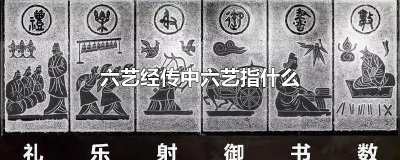 ​六艺经传中六艺指什么
