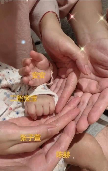 陈赫晒小女儿背影照，父女俩互动超有爱，听到小女儿名字时：服了