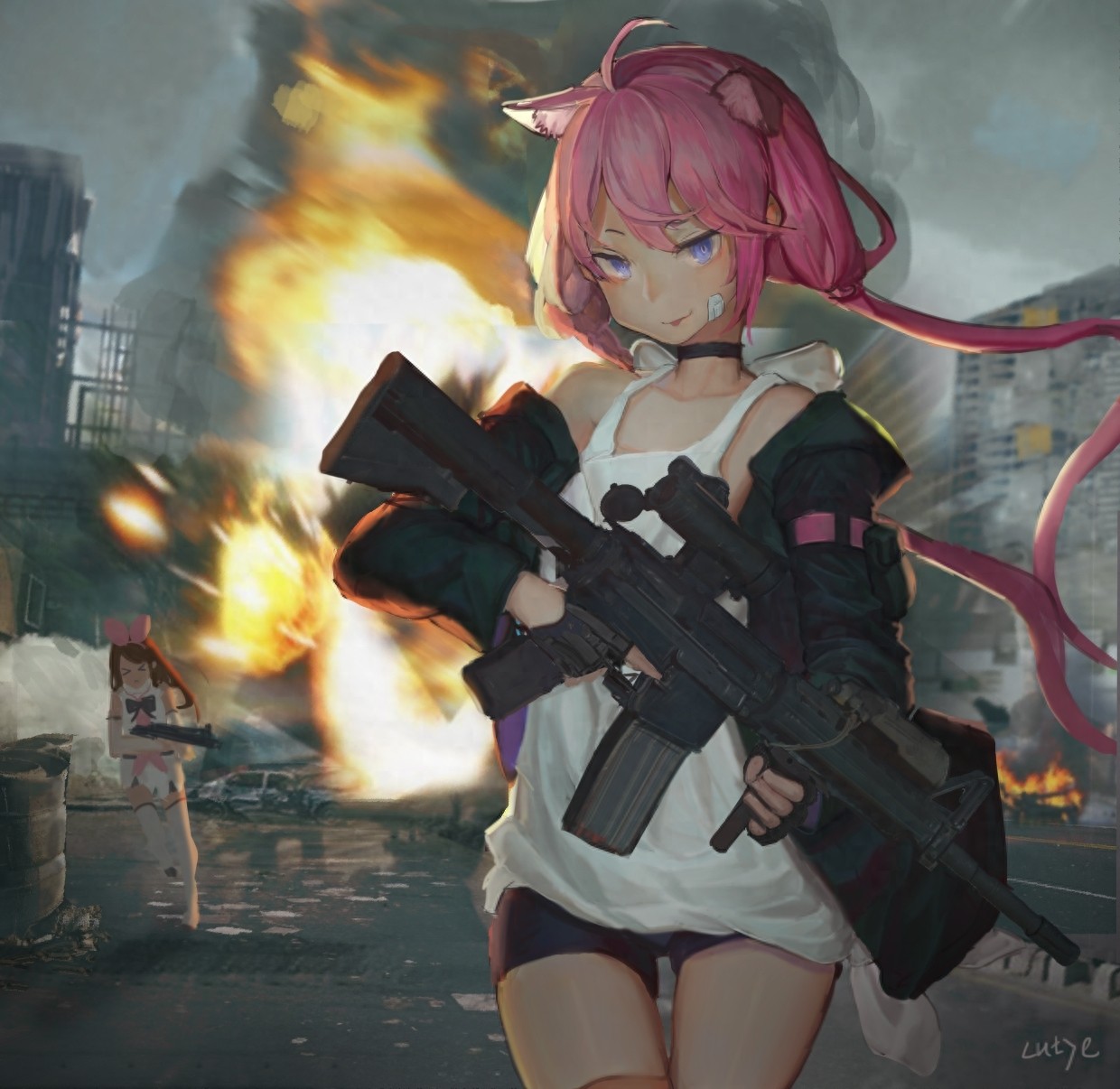 刺激战场,和平精英,吃鸡,PUBG,绝地求生,漫版壁纸欣赏(八)