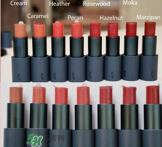 Bite Beauty口红试色 Bite Beauty黄油系列唇膏试色
