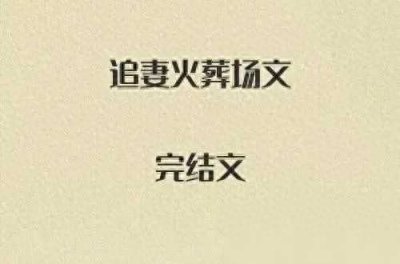 ​5本追妻火葬场文，和离后他后悔了，温婉洒脱美人vs冷硬世家公