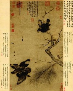 ​“污污的”中国花鸟画：古人对动物行为观察