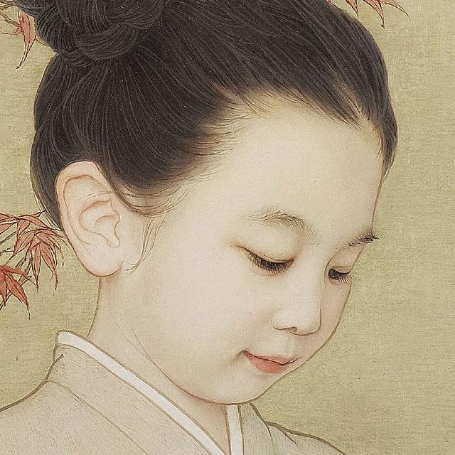 让父母惊艳的画教程（南京帅爸把女儿画成中式小仙女）(27)