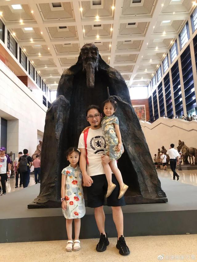 让父母惊艳的画教程（南京帅爸把女儿画成中式小仙女）(9)