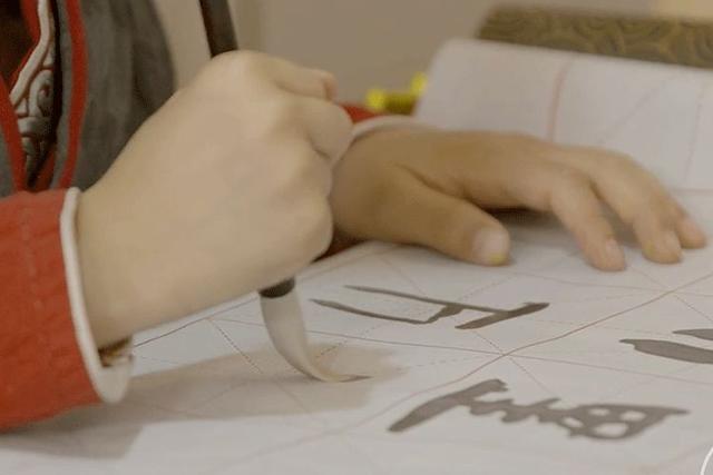 让父母惊艳的画教程（南京帅爸把女儿画成中式小仙女）(20)