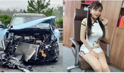 ​台湾女星刘乐妍车祸逃生“感谢中国制造”被批“舔共”，霸气回怼