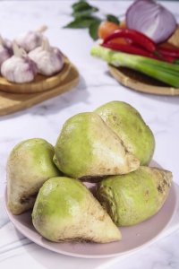 ​东北芥菜疙瘩咸菜的腌法。