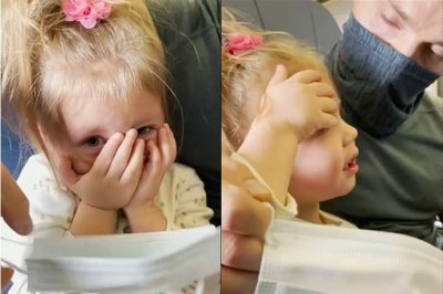 ​两岁女儿拒戴口罩，美国一家三口被赶下航班，母亲拍视频哭诉却被骂惨