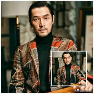 ​男神胡歌换新发型了！卷发背头造型好酷，好帅，我好喜欢