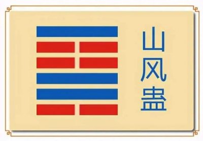 ​《易经》蛊卦：蛊是不正之风，是物生虫人得病，社会出现了腐败