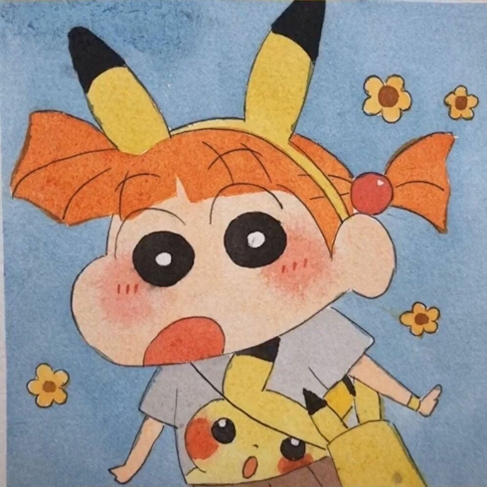 《情侣头像》蜡笔小新动漫情头，可爱加分快来看看