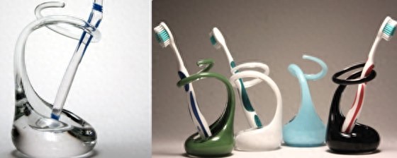 15款不同寻常的牙刷架设计：超酷炫