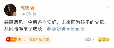 ​本以为陈晓的三段感情里，陈妍希赢了，可陈晓终像一阵风，抓不住