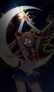 ​美少女战士唯美壁纸，每一个都适合做手机屏保，月野兔太美了