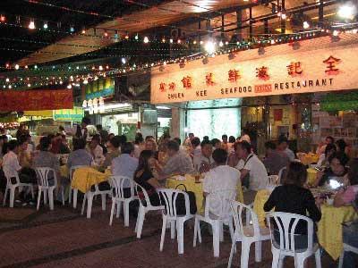 第一天:南大街上的海鲜大排档