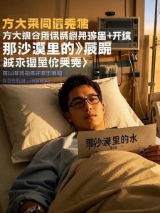 ​方大同病逝前一周发遗作：41岁音乐诗人离世，那沙漠里的水成绝唱